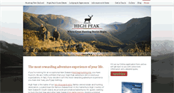 Desktop Screenshot of huntingredstag.com